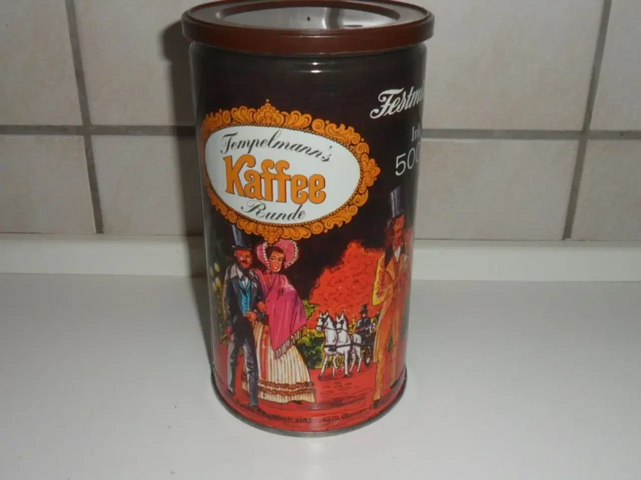 Billede 9 - Retro  kaffe / te dåser 5 stk.