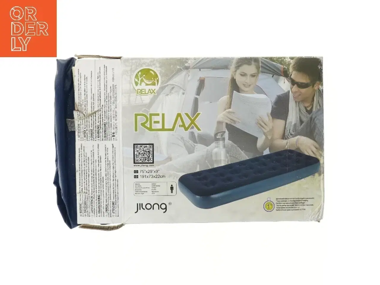 Billede 1 - Oppustelig madras Jilong Relax fra Jilong (str. 191x73x22 cm)