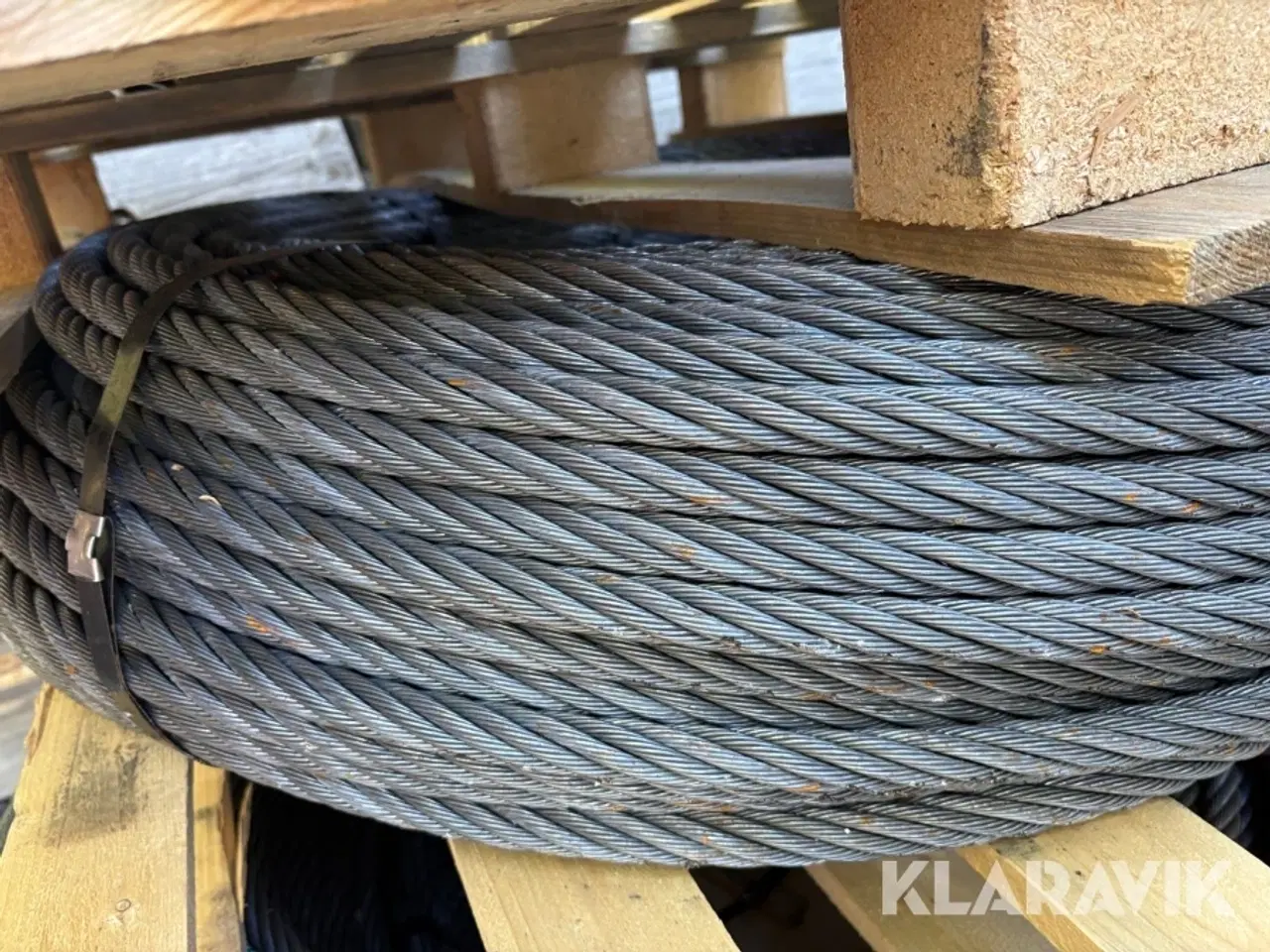 Billede 6 - Stålwire Randers reb 6x36 - 1 bundt  af 249m, 20mm