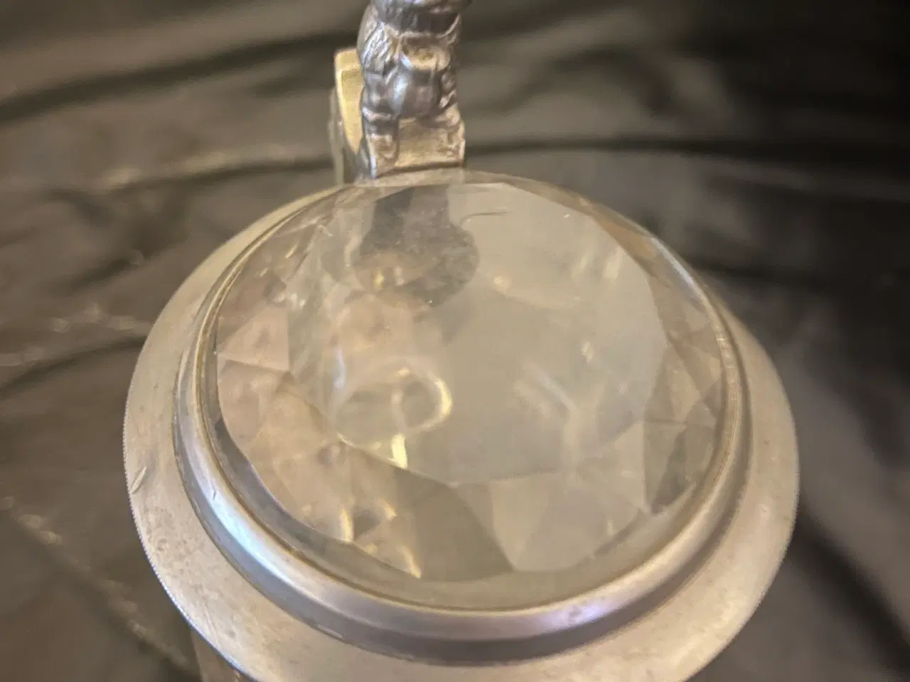 Billede 1 - Lågkrus glas 