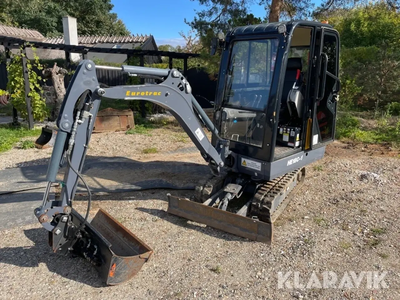 Billede 1 - Gravemaskine Eurotrac SQ18A / HE18C-1