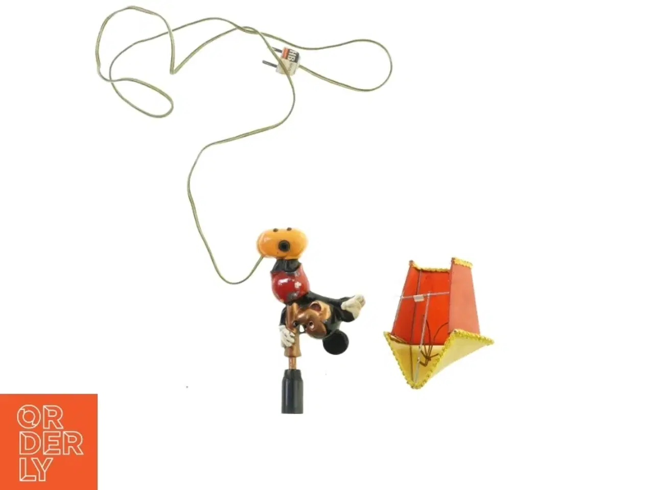 Billede 3 - Væglampe med Mickey Mouse (str. 23 x 11 cm 15 x 11 cm)