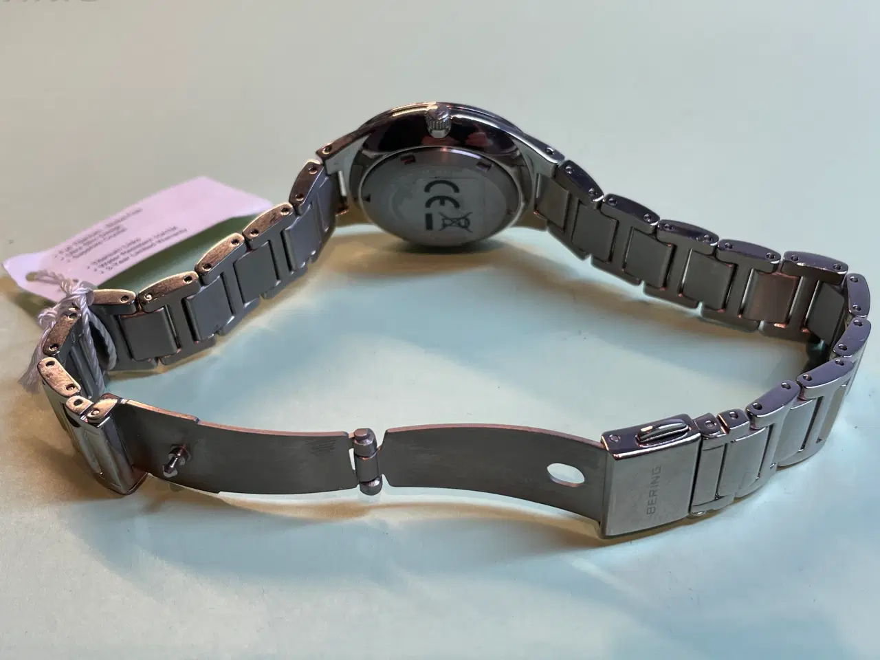 Billede 3 - Bering dameur med stållænke