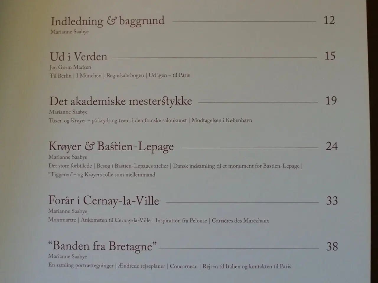 Billede 2 - krøyer i internationalt lys, red. af marianne saab