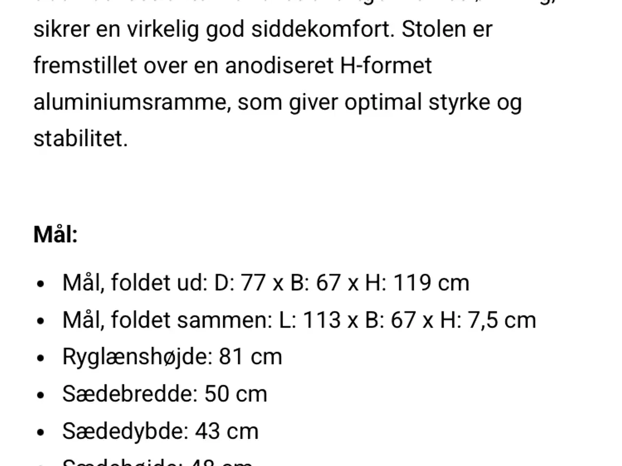Billede 3 - 2 stk. Crespo Air deluxe campingstole  