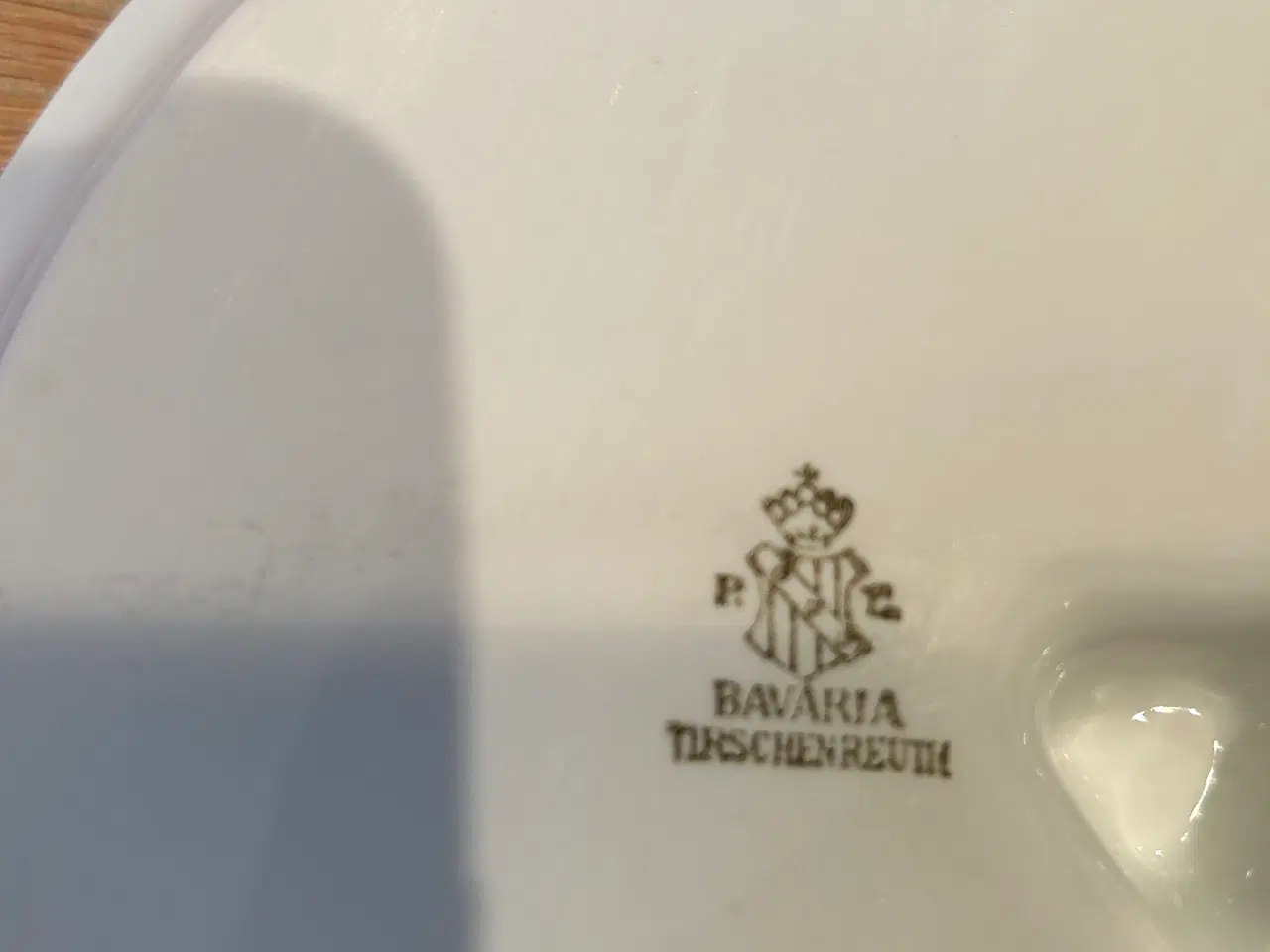 Billede 2 - Cabaret fad i hvid porcelæn