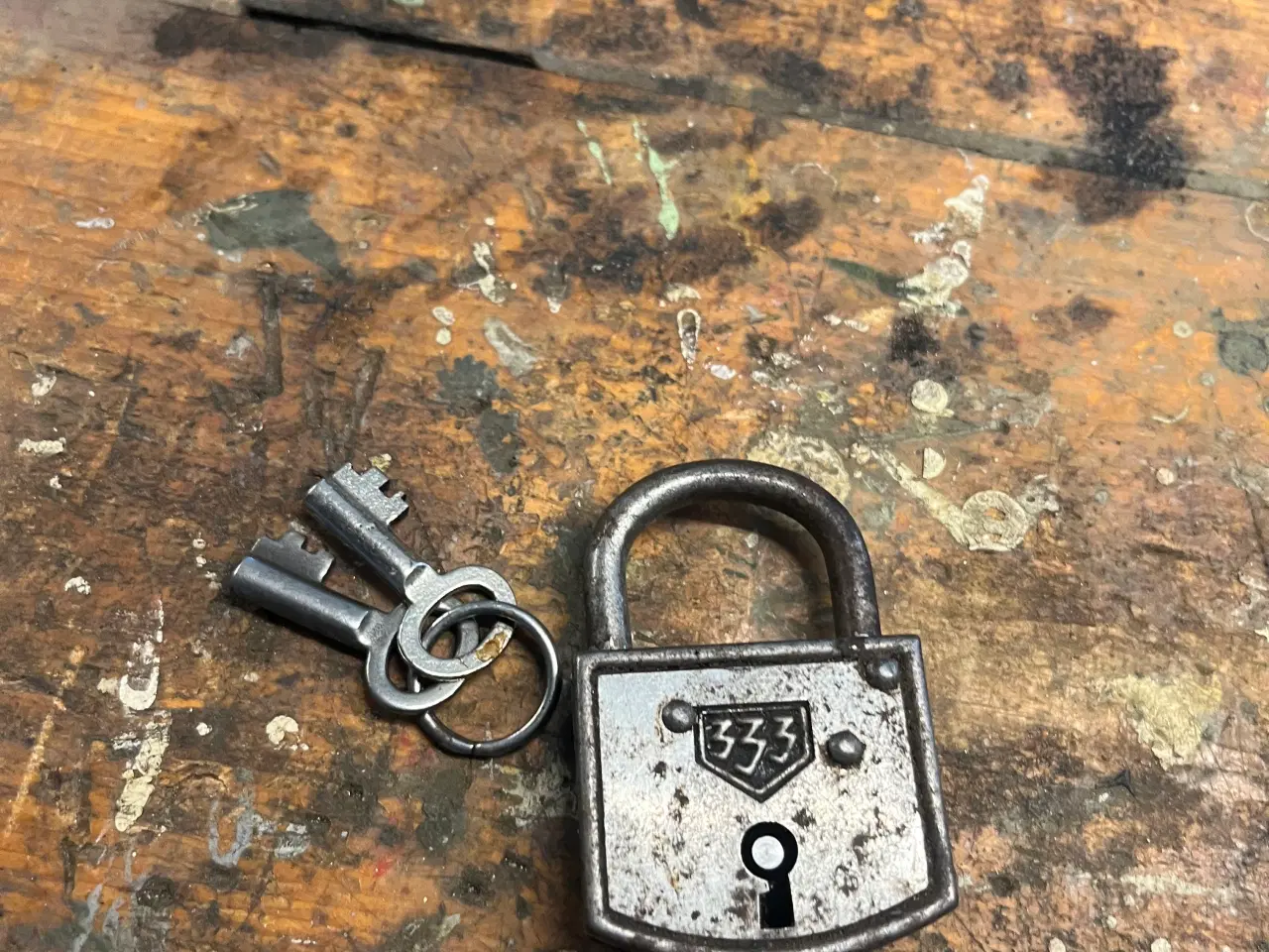 Billede 1 - Meget meget meget gammel hængelås 