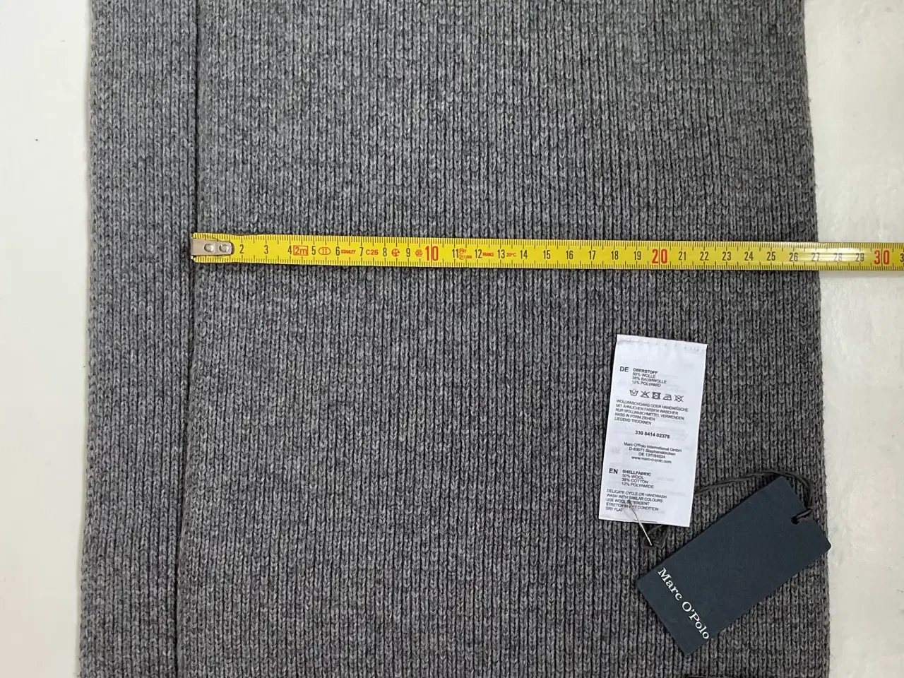 Billede 3 - Marc O’Polo ribstrikket halstørklæde