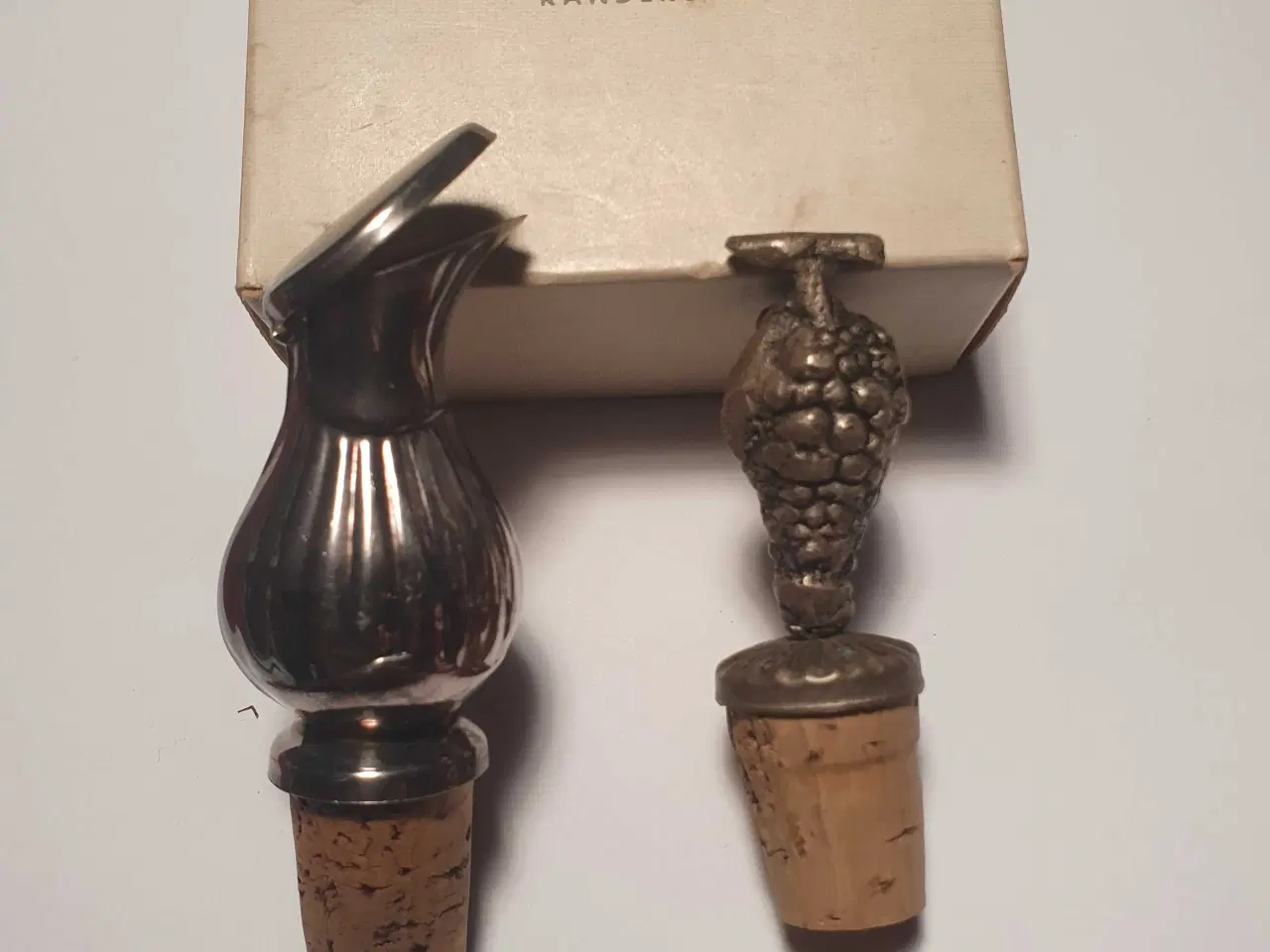 Billede 1 - Sølv til vinflaske