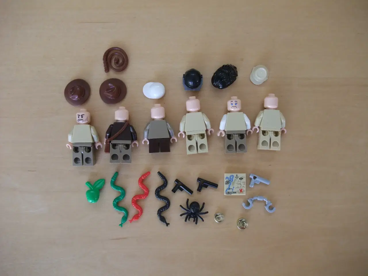 Billede 5 - Lego Indiana Jones Figurer+Tilbehør 