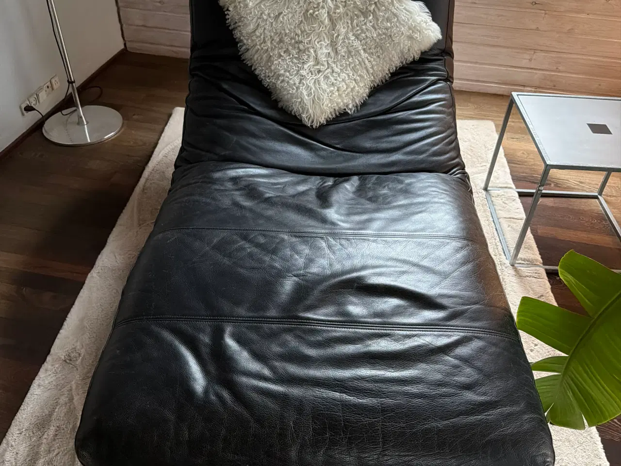 Billede 2 - Eilersen chaiselong sort læder