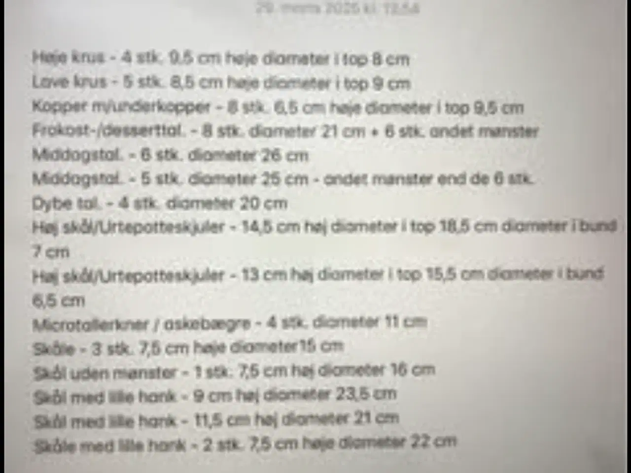 Billede 7 - Unikt keramikstel 