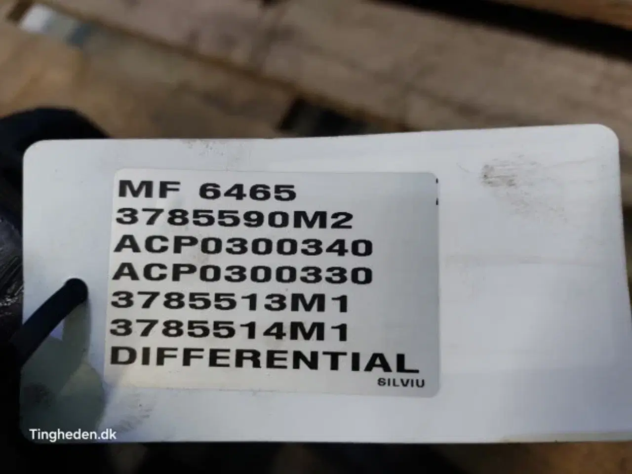 Billede 2 - Massey Ferguson 6465 Transmission 3785590M2