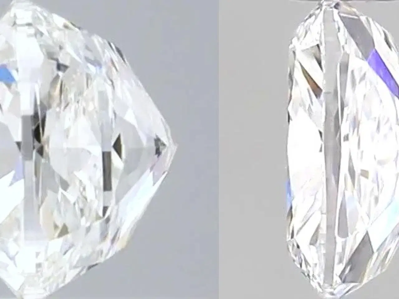 Billede 2 - 2 diamanter top kvalitet total 1,11carat