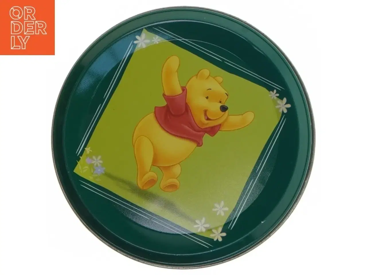 Billede 4 - Disney opbevaringsdåse med Peter Plys motiv fra Disney (str. Ø. 11 cm længde. 17 cm)