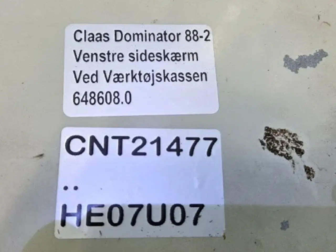Billede 7 - Claas Dominator 88 Sideskærm L.  648608.0