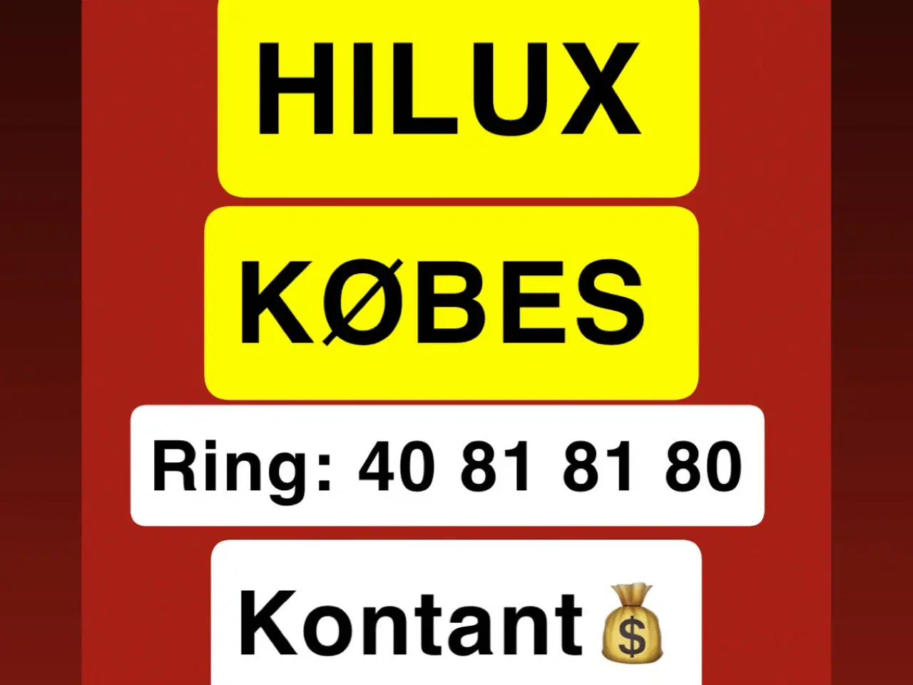 Billede 1 - Hilux KØBES