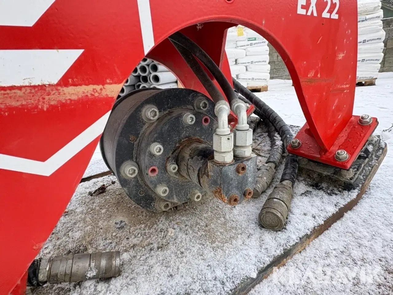 Billede 10 - Pladevibrator Exero EX22 hydraulisk til gravemaskine