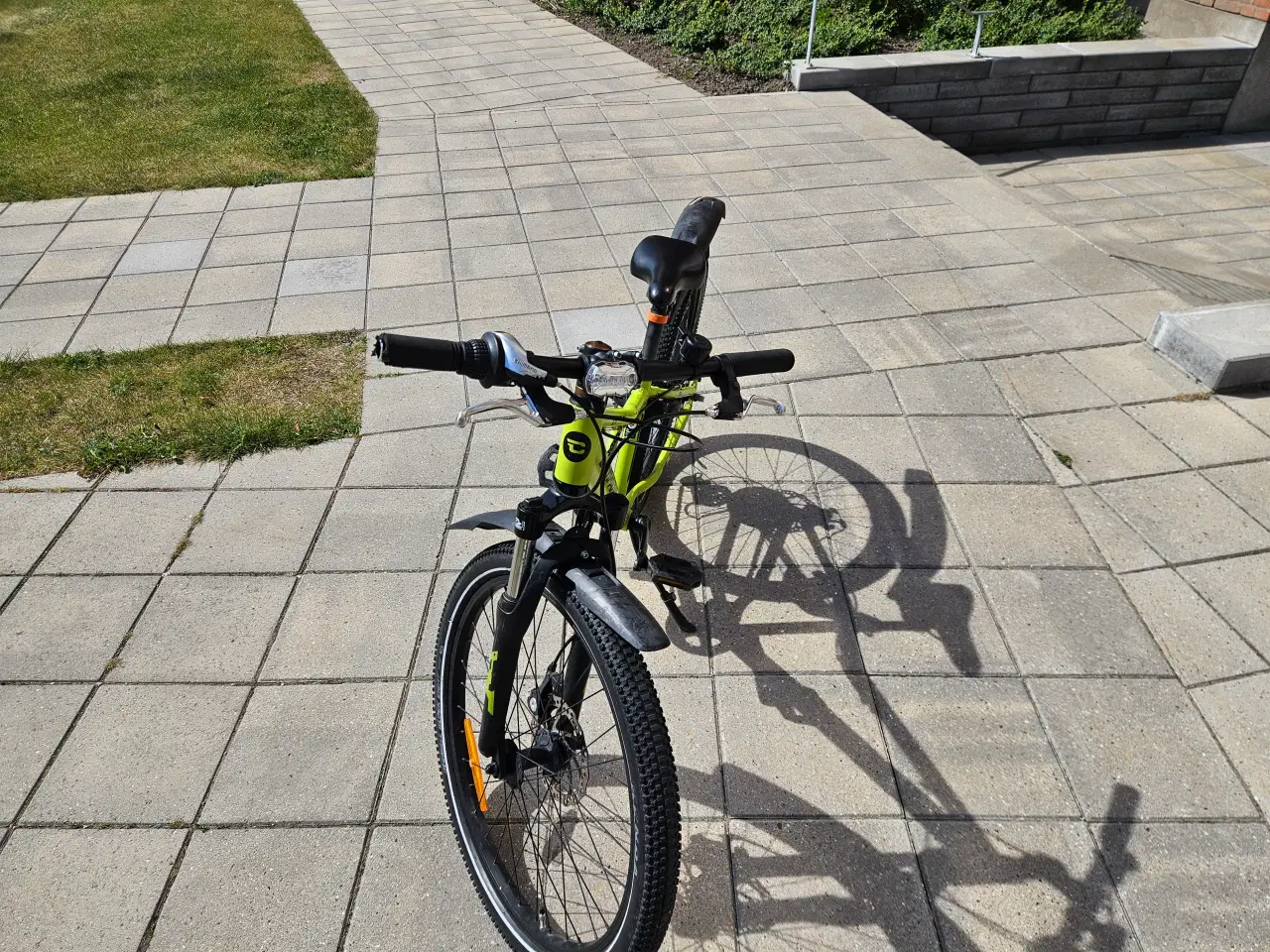 Billede 3 - Companion juniorcykel 24" limegrøn