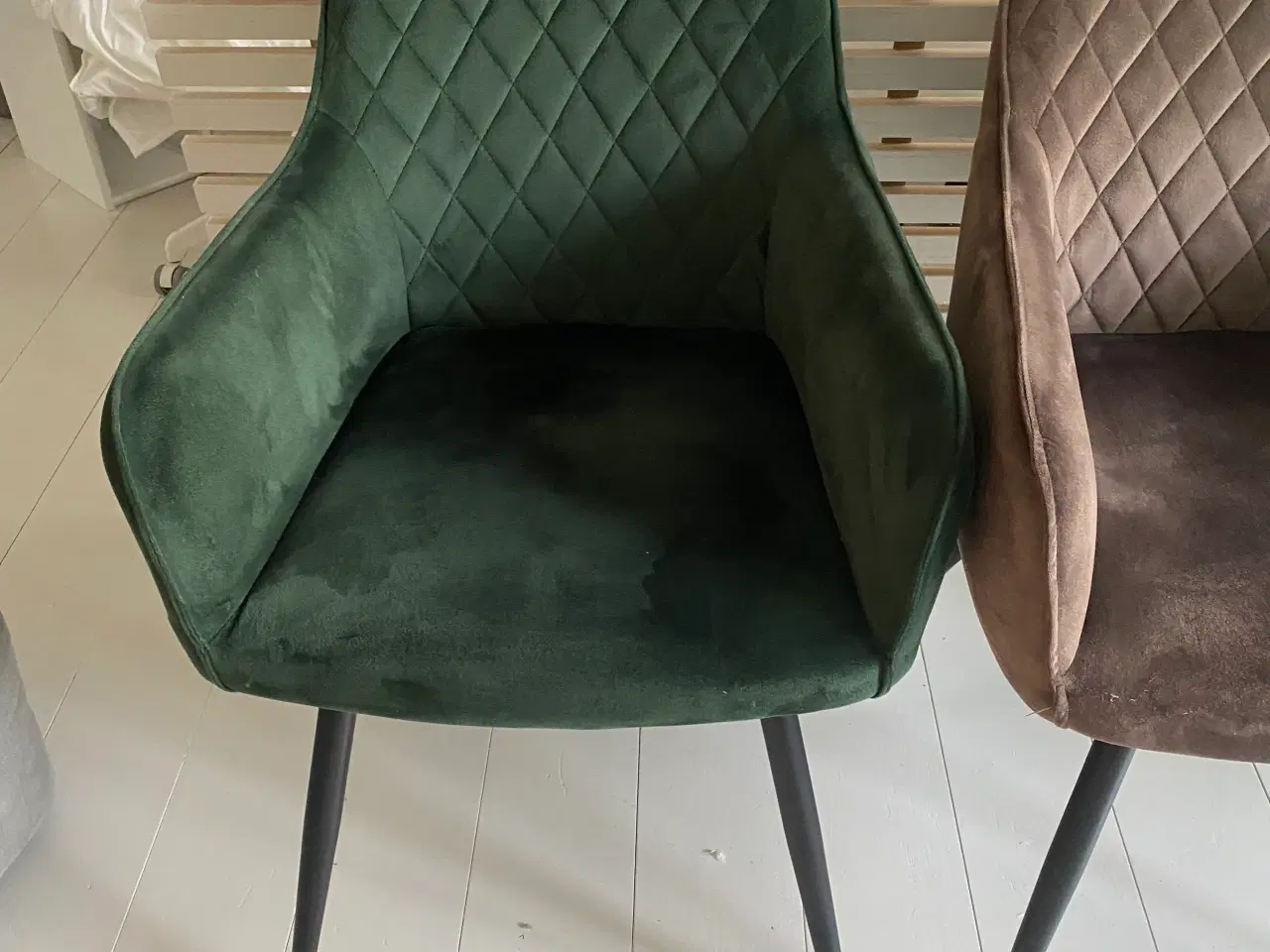 Billede 4 - San Francisco spisebordsstol med armlæn  i velour