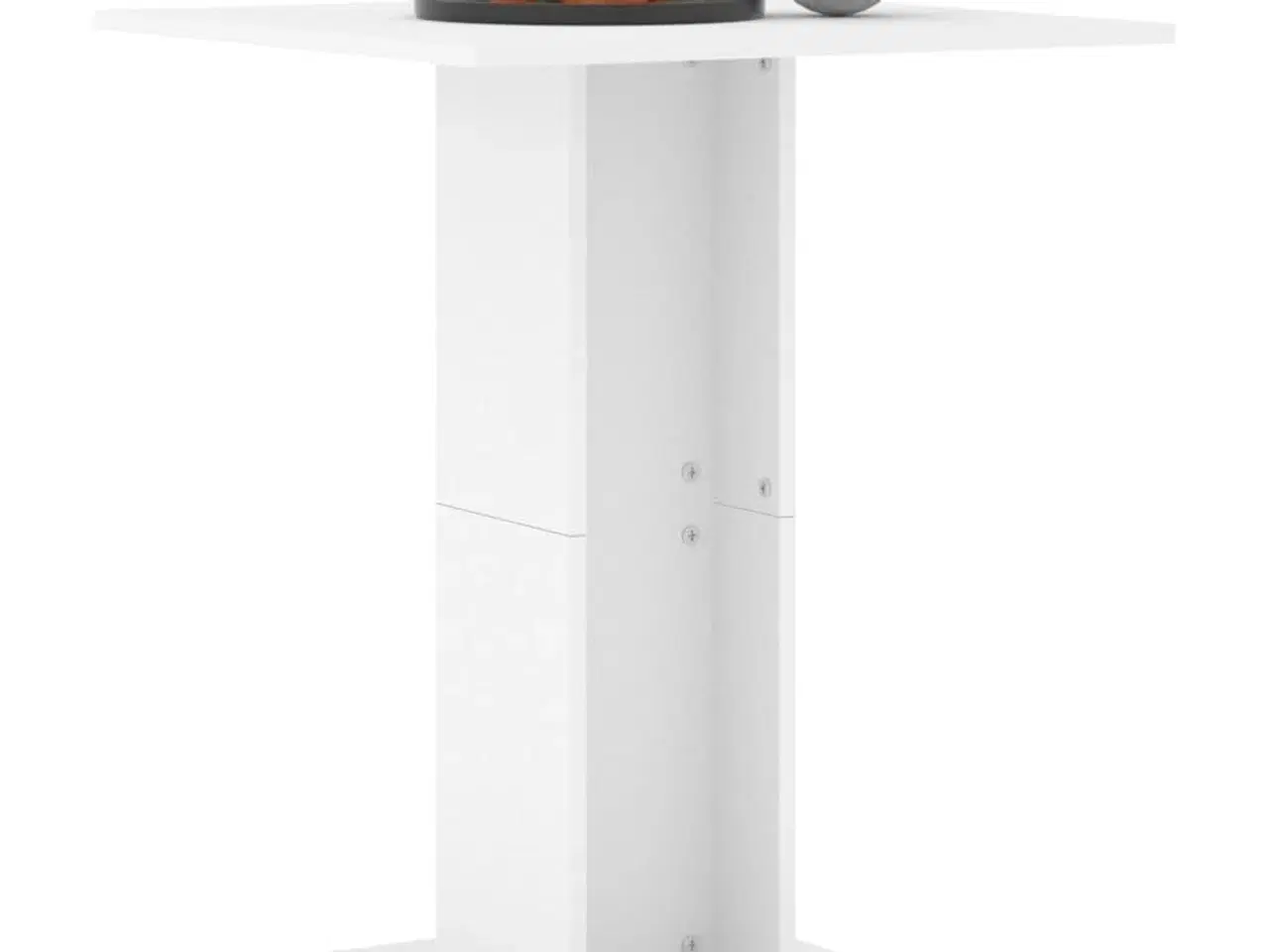 Billede 3 - Bistrobord 60x60x75 cm konstrueret træ hvid
