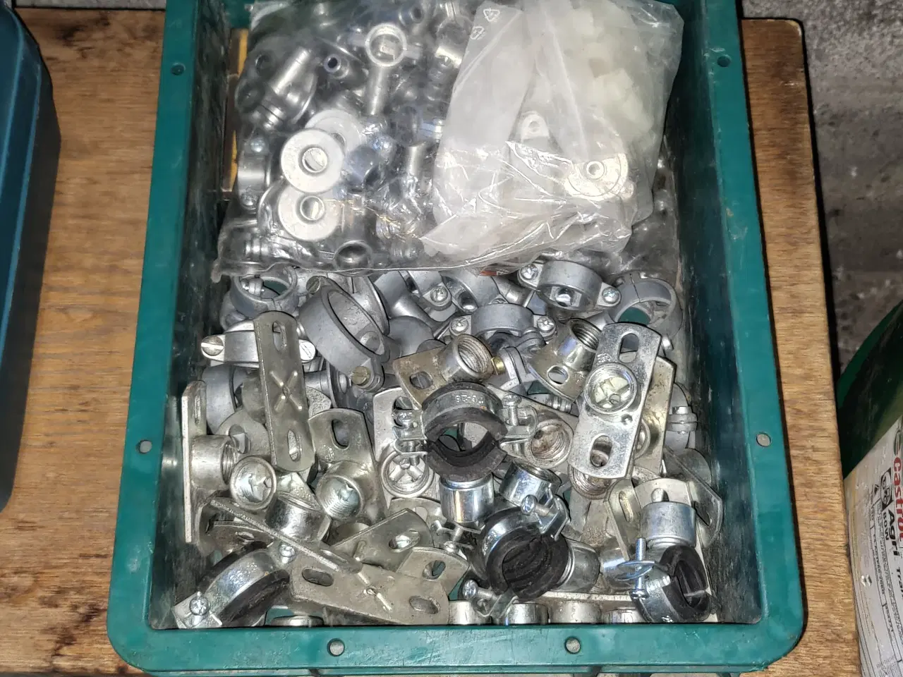 Billede 3 - Fittings, galv., sort, messing, termometre osv.