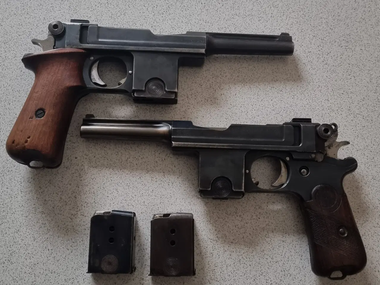 Billede 2 - 2stk Bergmann 9x23mm på samlertilladelse. 