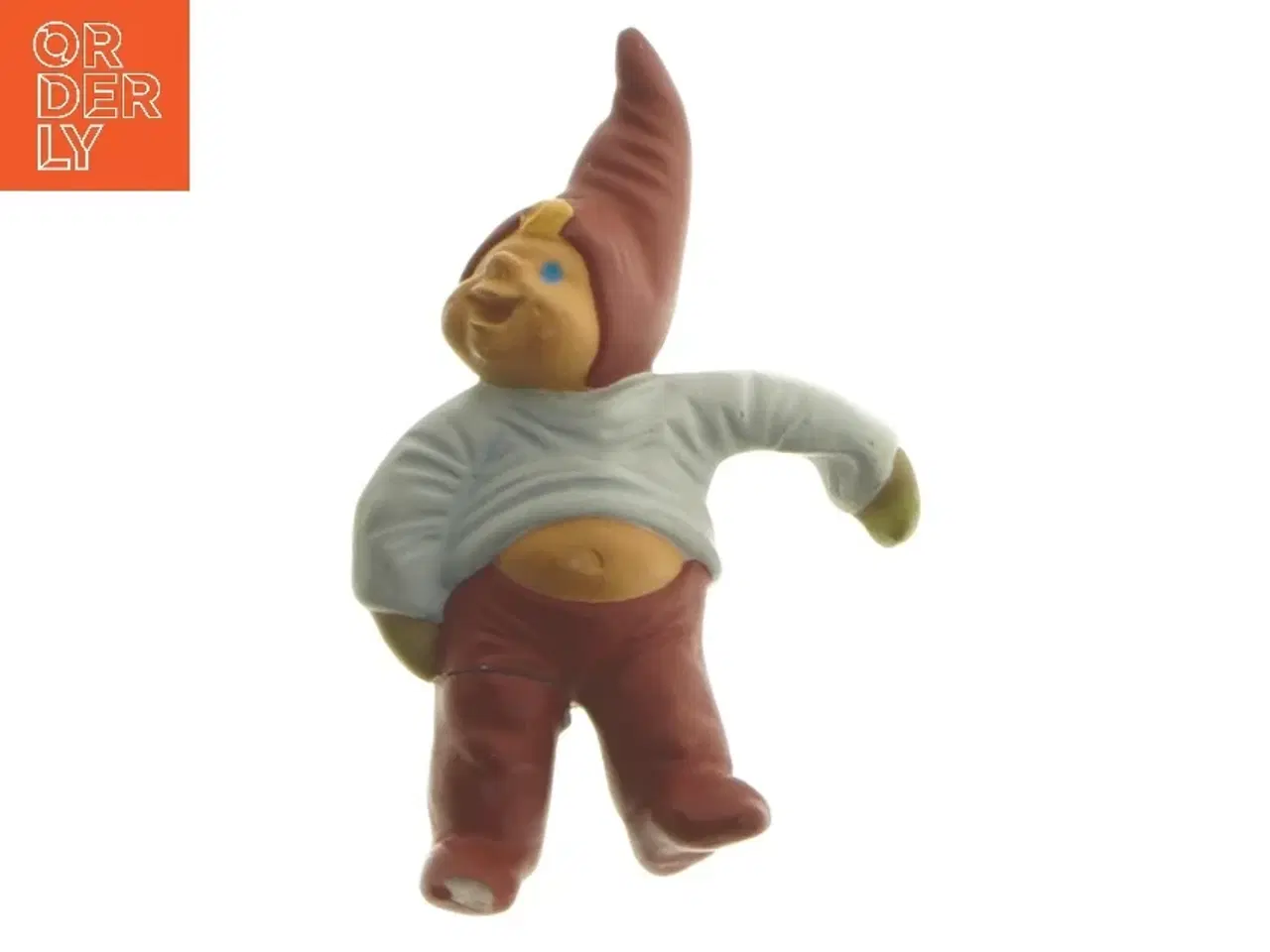 Billede 1 - Lille nisse med rød hat fra Trip Trap (str. 8,5 cm)