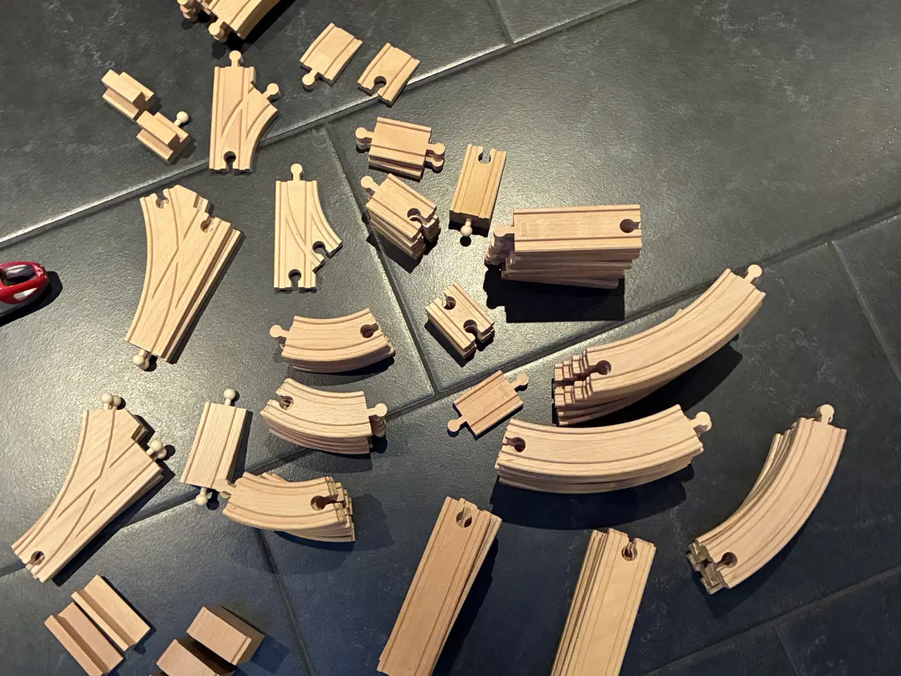 Billede 4 - Brio togbane med 106 skinner