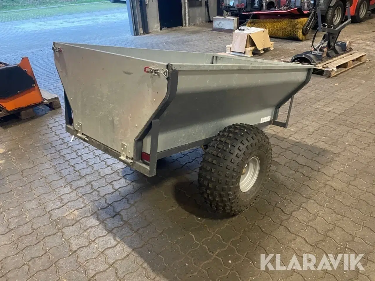 Billede 5 - Vogn med vipbar lad