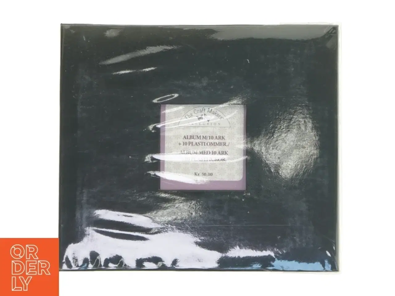Billede 1 - Fotoalbum med 10 ark og plastlommer fra The Craft Makers (str. 25x21,5 cm)