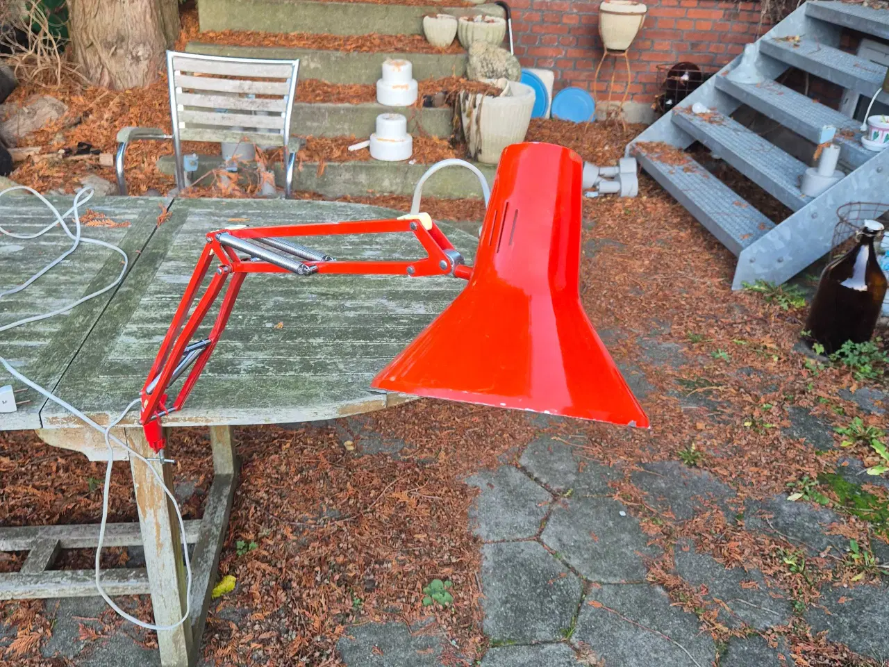 Billede 13 - Klassisk rød arkitektlampe fra Luxo 