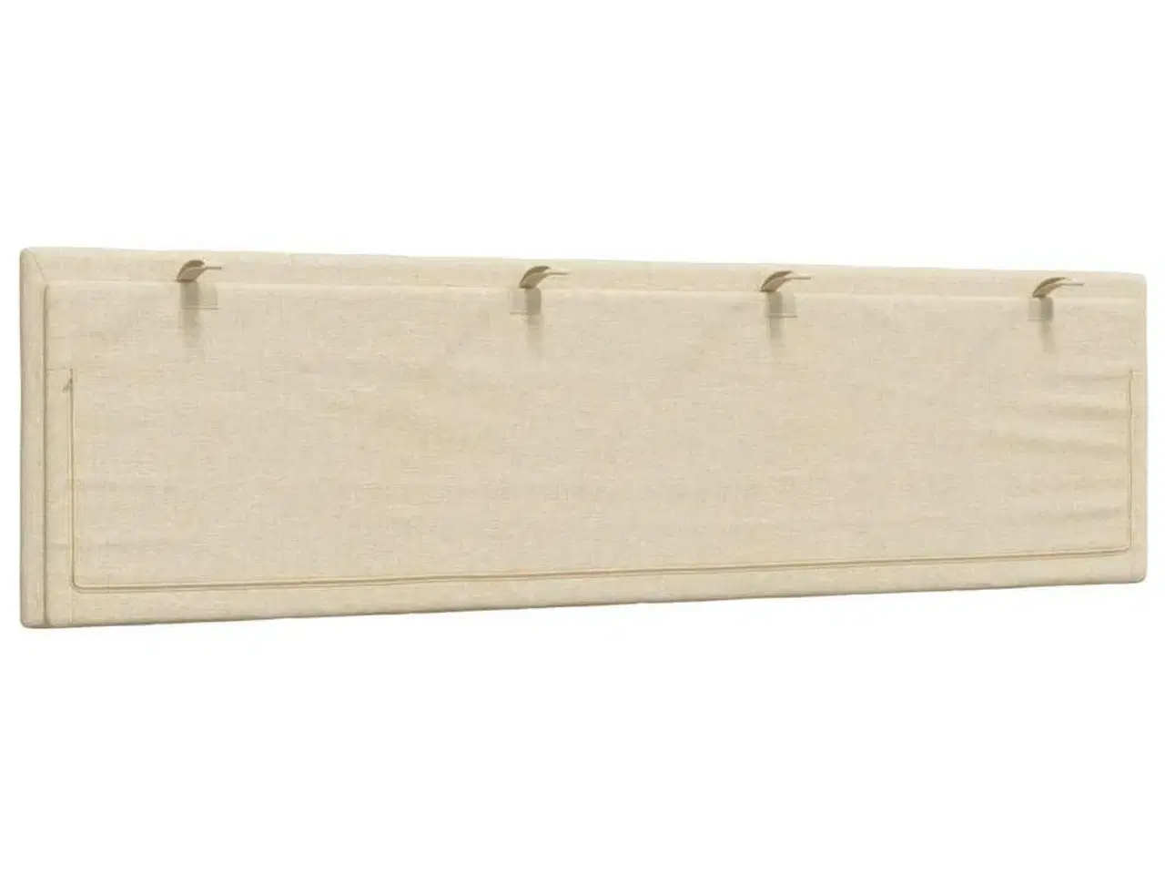 Billede 6 - Gavlpude Hanko 180 cm stof cremefarvet