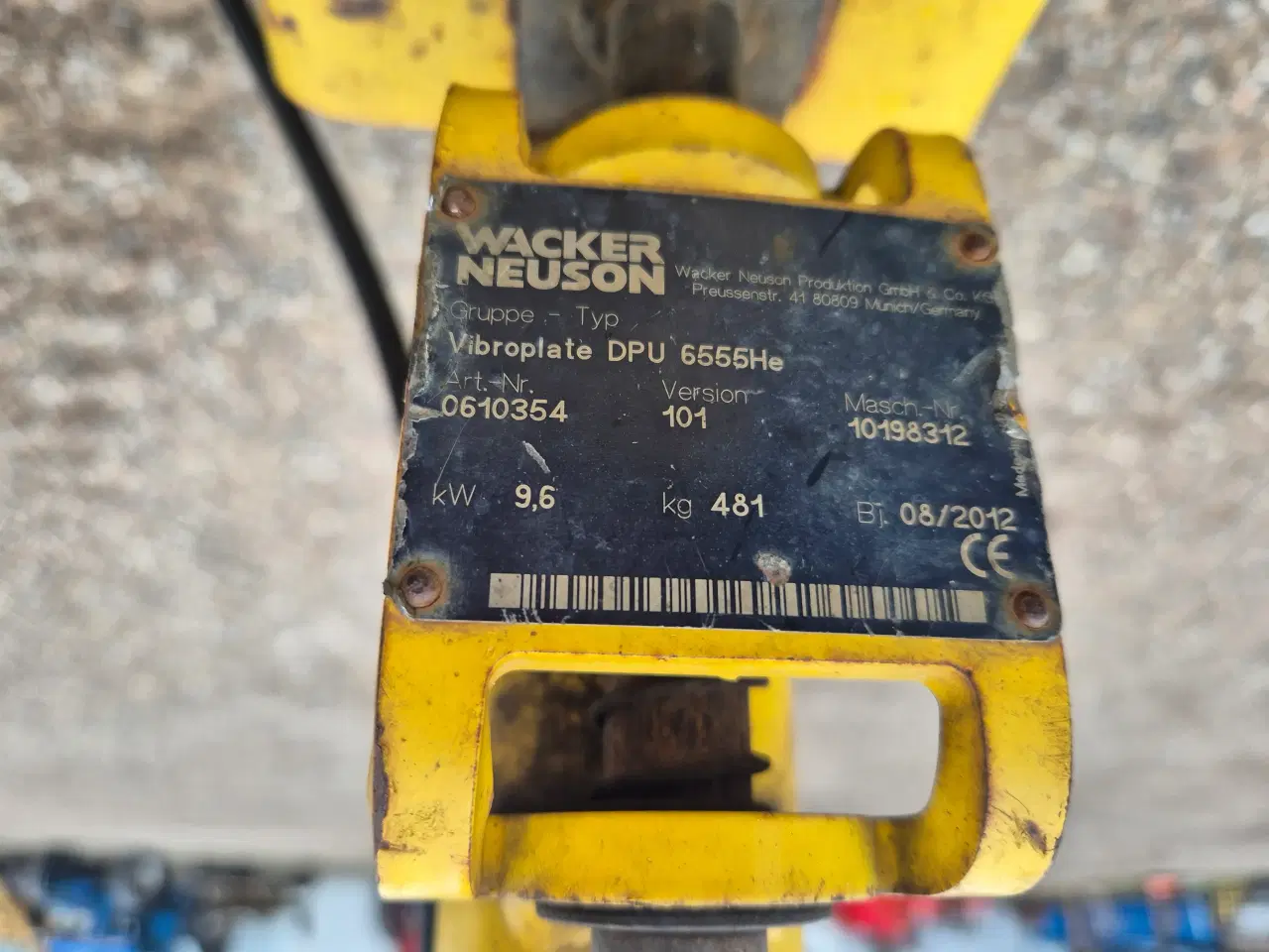 Billede 5 - Wacker DPU6555He Pladevibrator.