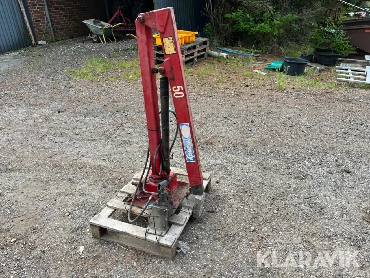 Billede 1 - Kran HMF 50