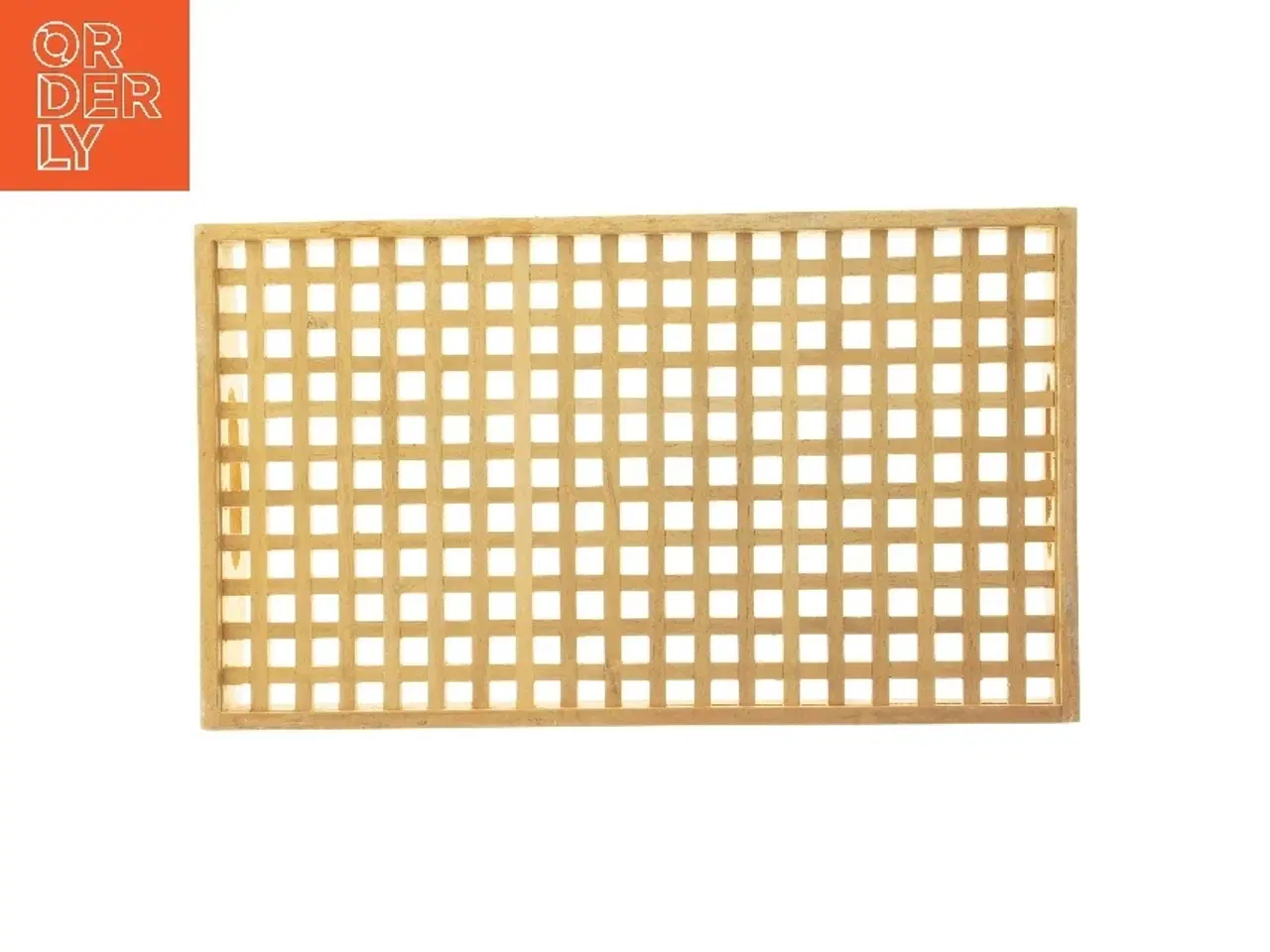 Billede 3 - Træbakke med håndtag (str. 49x29x5 cm)