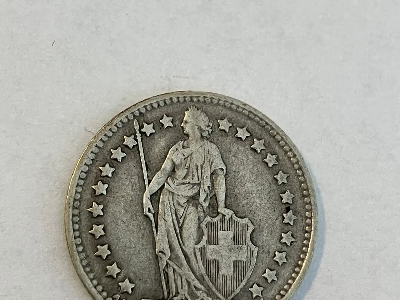 Billede 2 - 1 Franc Switzerland 1945