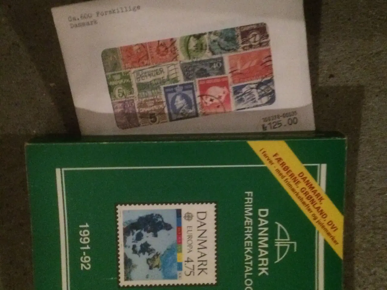 Billede 1 - 600 Forskellige danske frimærker
