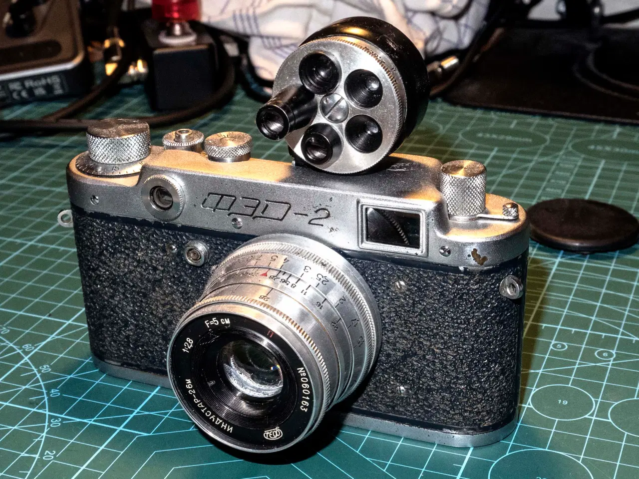 Billede 1 - Kamera - Analog. FED 2 med Industar 50 mm objektiv