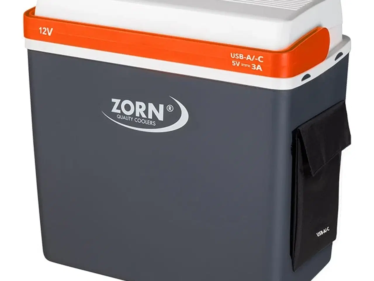 Billede 1 - ZORN 21L Elektrisk køleboks 12V med USB A+C