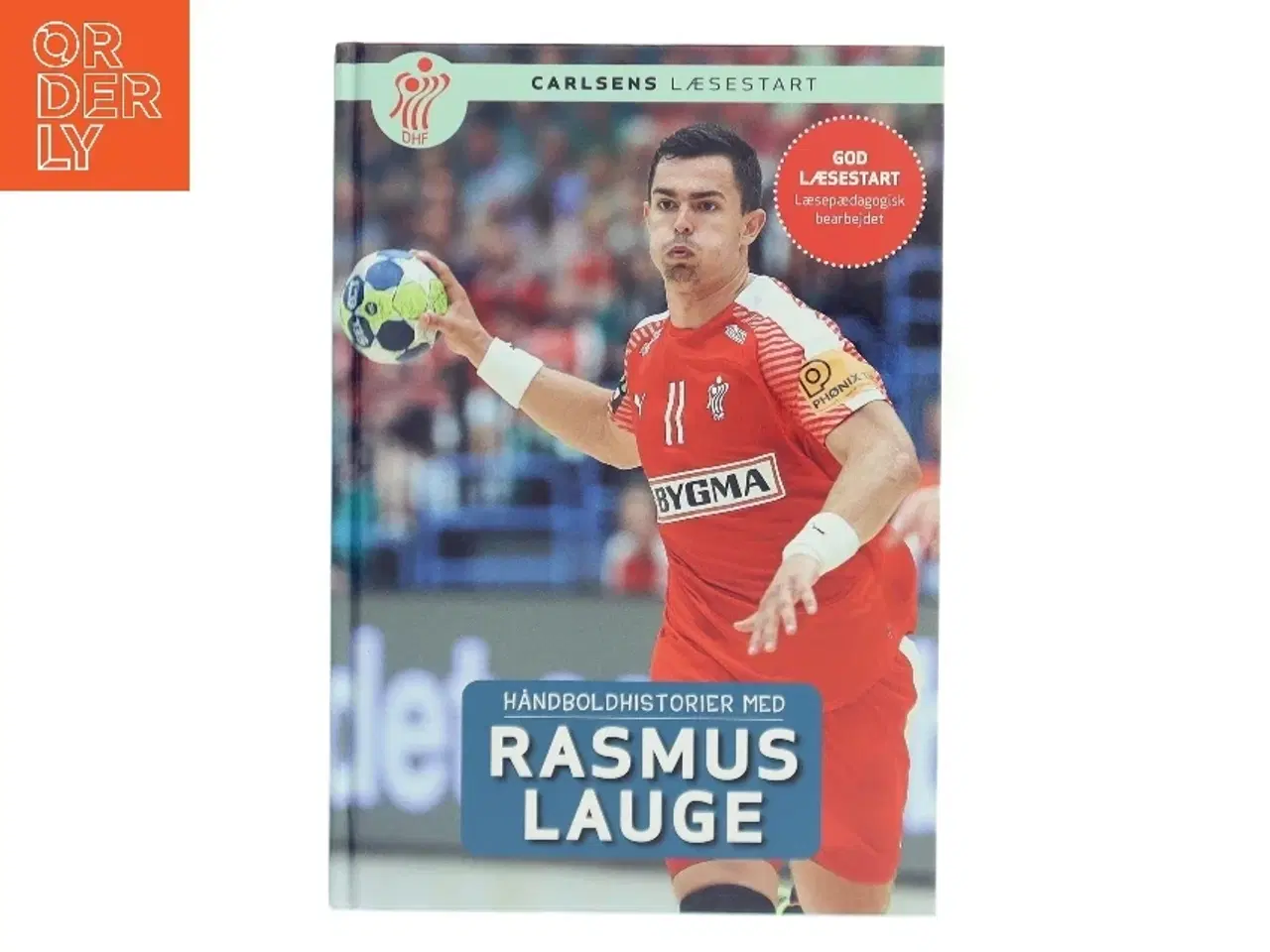 Billede 1 - Håndboldhistorier med Rasmus Lauge af Ole Sønnichsen (Bog)