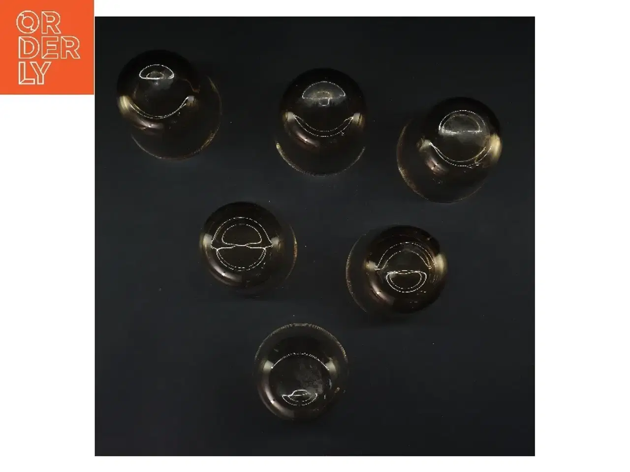 Billede 2 - Sæt af 6 glas (str. 6 stk Ø 8,5 cm længde 11 cm)