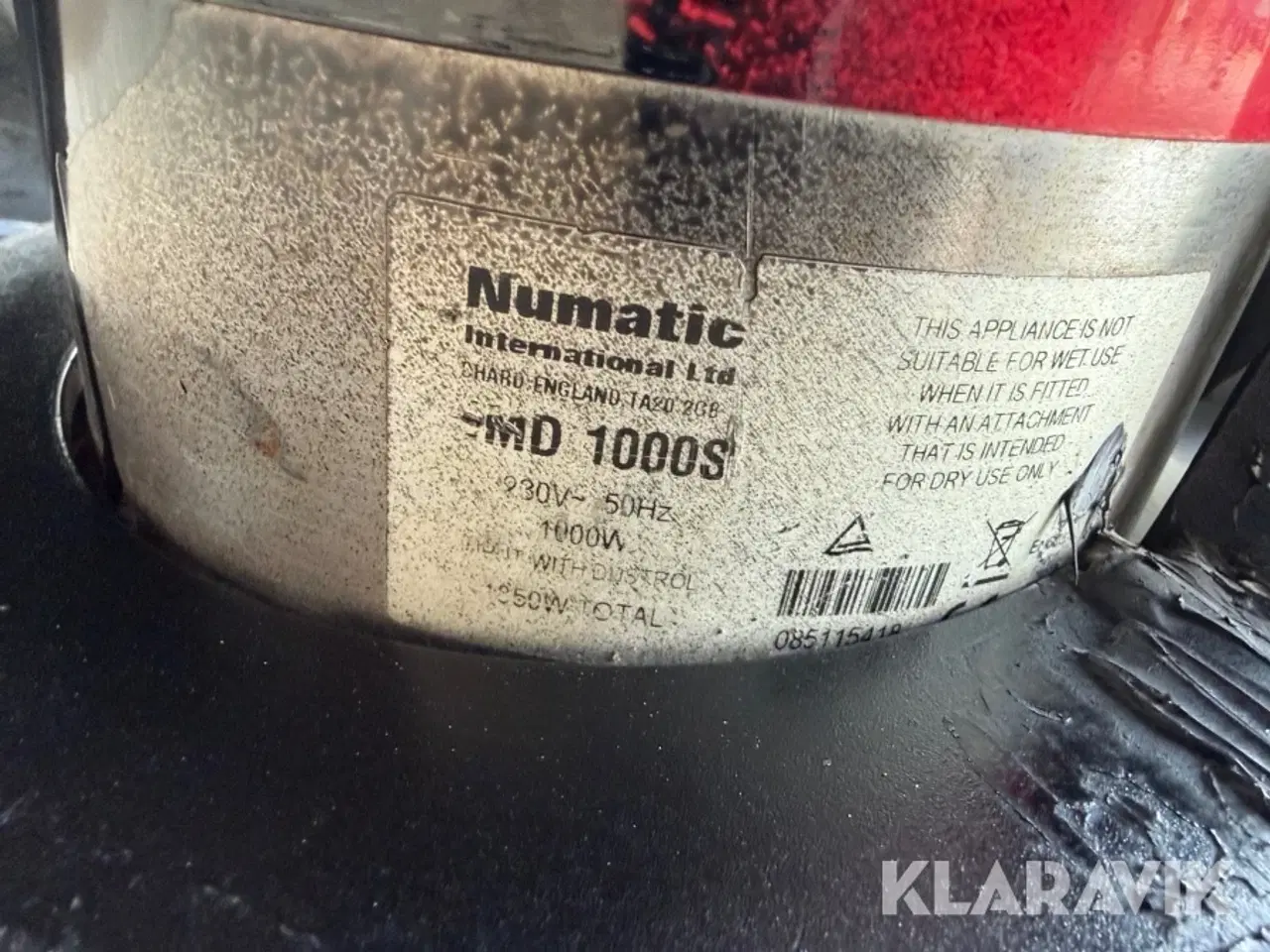 Billede 5 - Gulvslibemaskine Numatic NMD 1000S