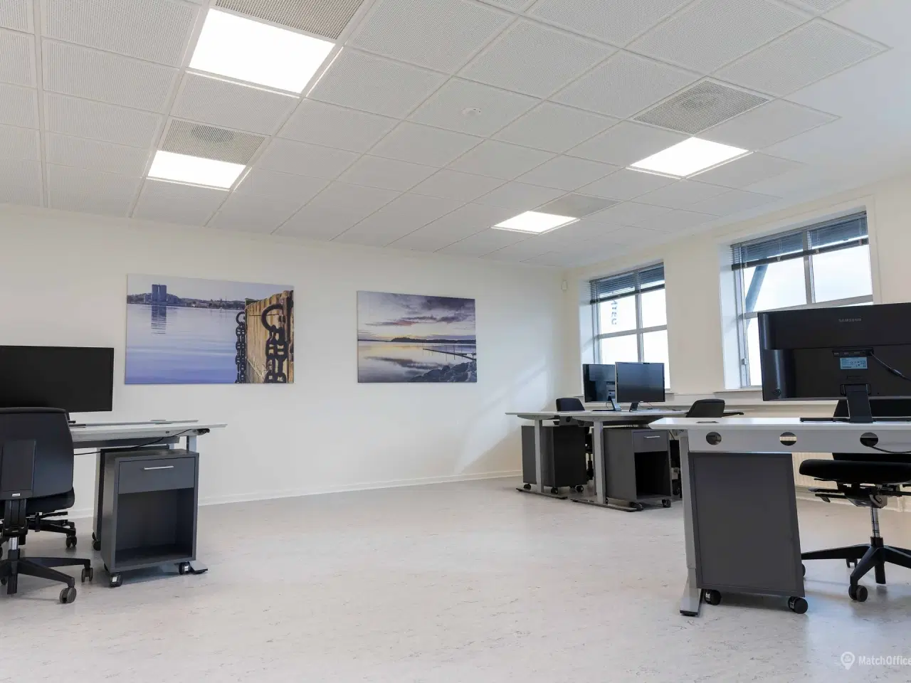 Billede 2 - 1.	Kontor til leje i Cemtec erhvervspark. Hobro