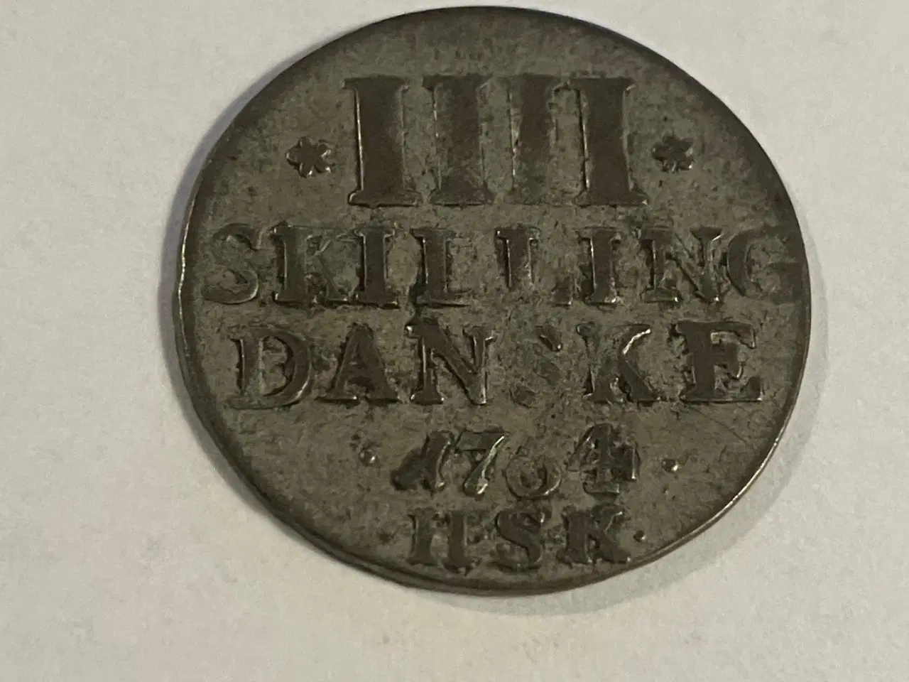 Billede 1 - 4 Skilling 1764 Danmark