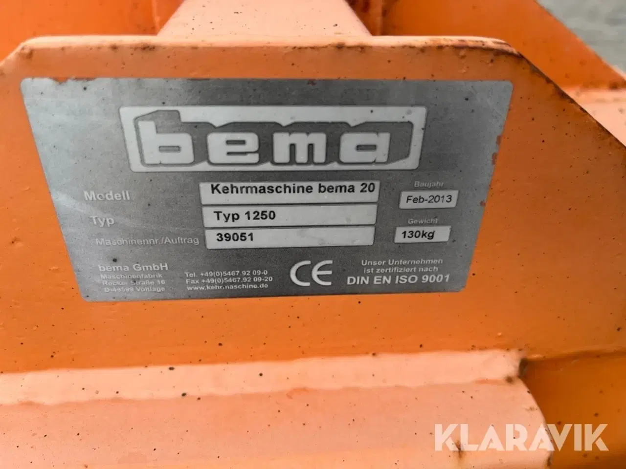 Billede 10 - Kost Bema 20 1250