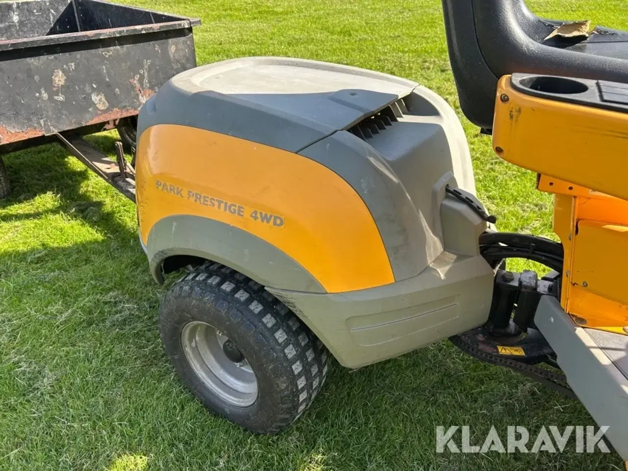 Billede 11 - Frontklipper m. vogn Stiga Park prestige 4WD