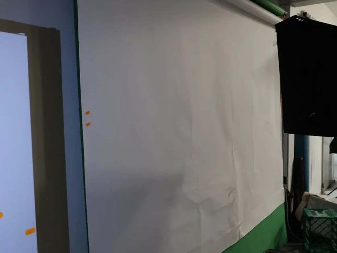 Billede 1 - Hvid & Grønt lærred