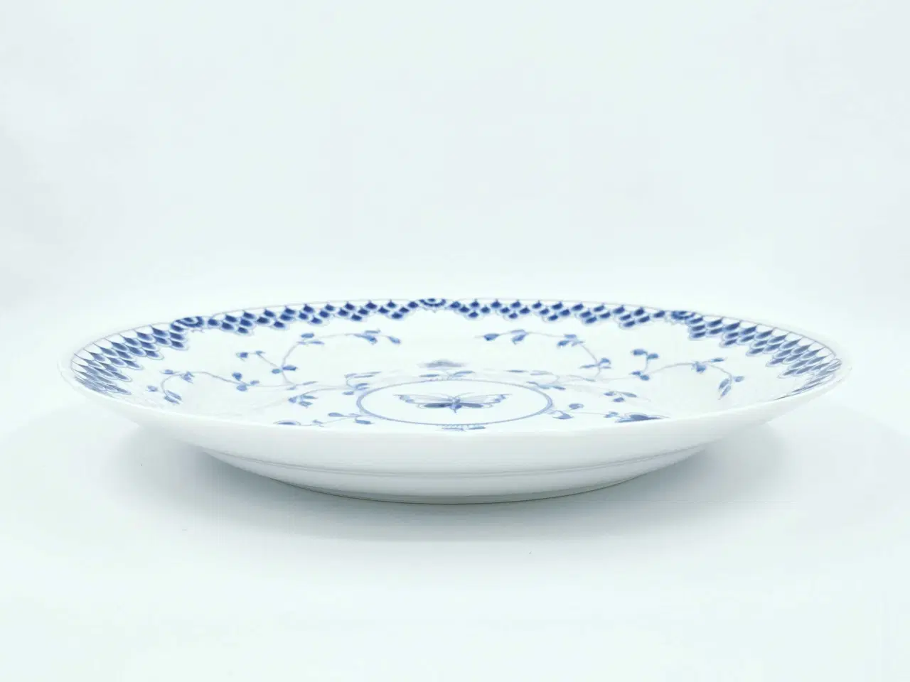 Billede 9 - Dickens Sommerfugl Stort Rundt Fad Porcelæn 