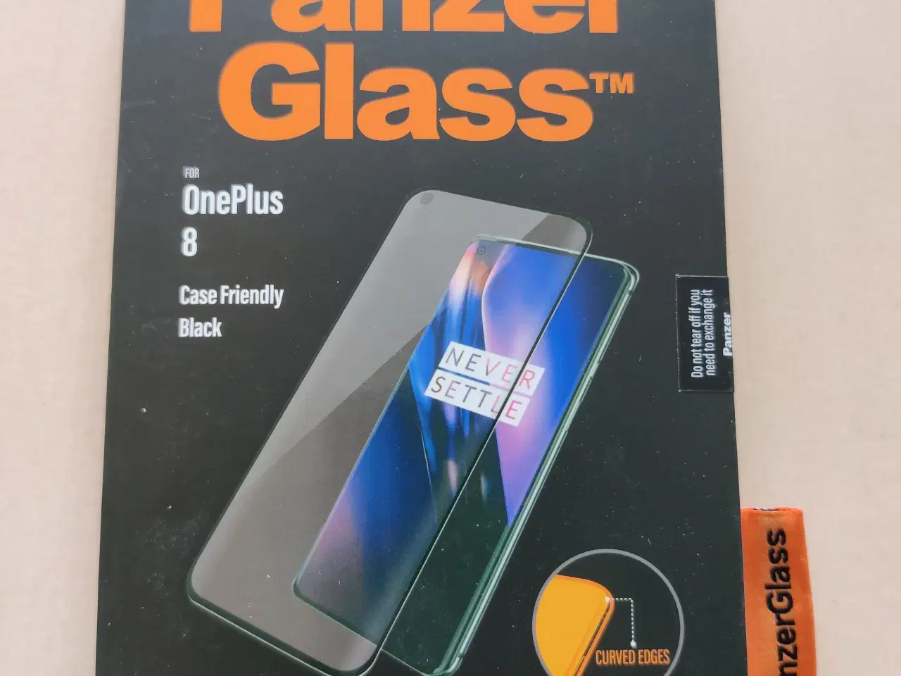 Billede 2 - PanzerGlass? OnePlus 8 - Sort